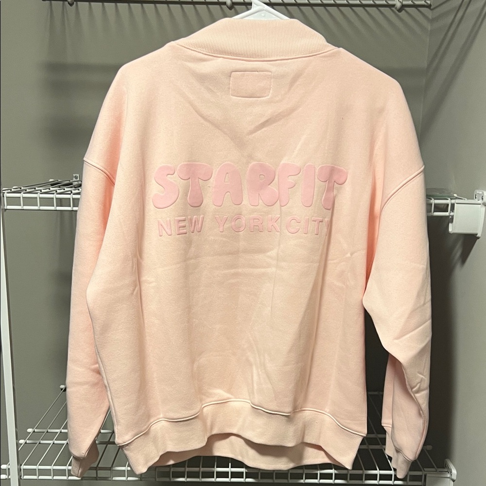 NWT * Starfit Women's Soft Pink Sweatshirt - Size Medium - Picture 8 of 9